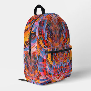 Abstract Mystical Fantasy Artwork Printed Backpack