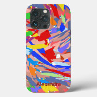 Abstract Name Custom Modern Colourful