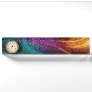 Abstract Nameplate