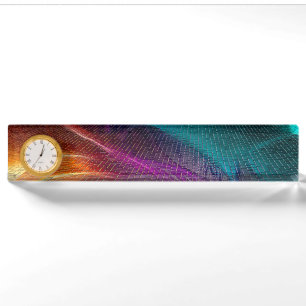 Abstract Nameplate