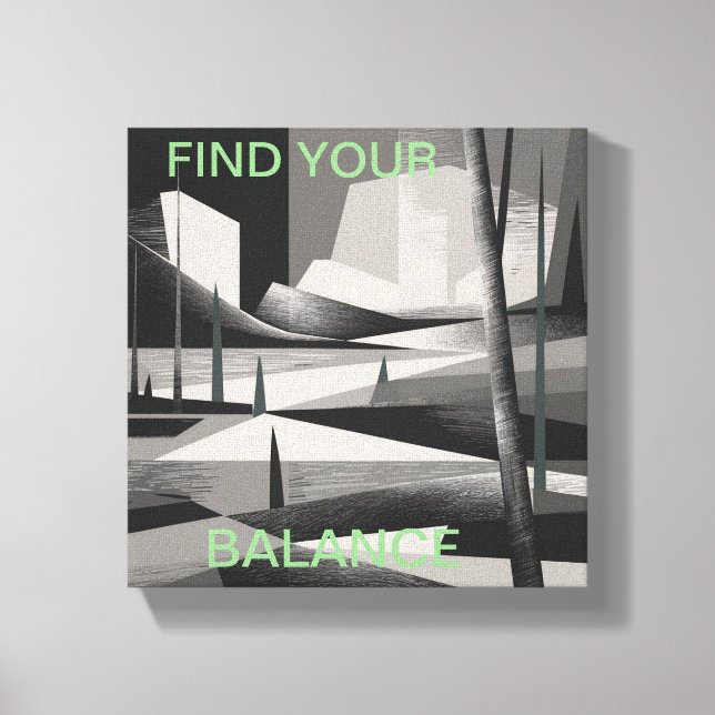 abstract nature art  canvas print (Front)