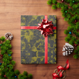 abstract nature composition wrapping paper