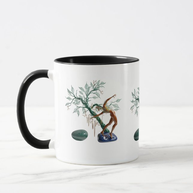 Abstract Nature & Human Form | Artistic Combo Mug  (Left)