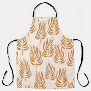 Abstract Nature, Minimalist Seamless Pattern. Apron