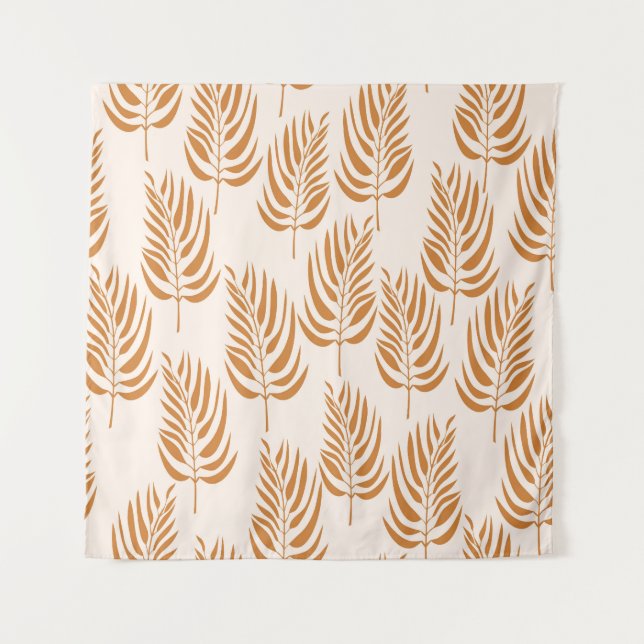 Abstract Nature, Minimalist Seamless Pattern. Tapestry (Front)