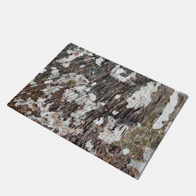 Abstract Nature - Mottled Bark 6 Doormat (Angled)