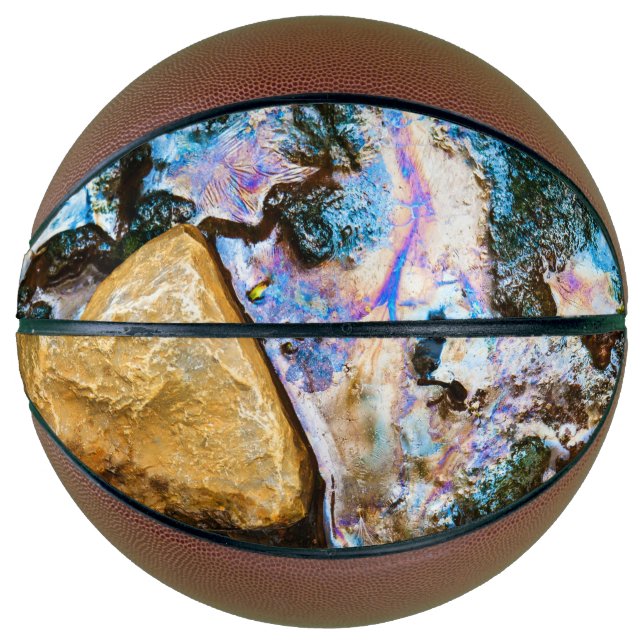 abstract nature still water basketball (Front)