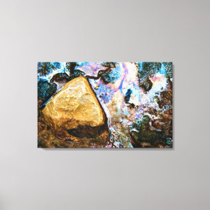 abstract nature still water canvas print