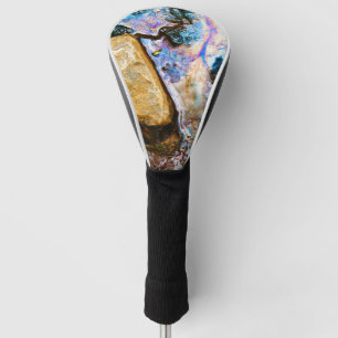 abstract nature still water golf head cover