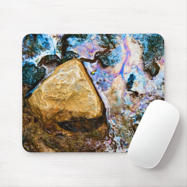 abstract nature still water mouse pad (With Mouse)