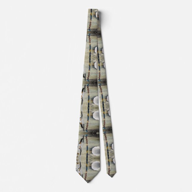 Abstract nature tie (Front)