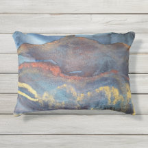  Abstract Navy Blue Gold Watercolor Elegant Modern