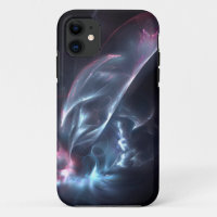 Abstract Nebula Blue and Purple