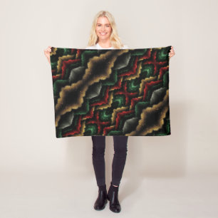 Abstract Nebula Sparkle Blanket
