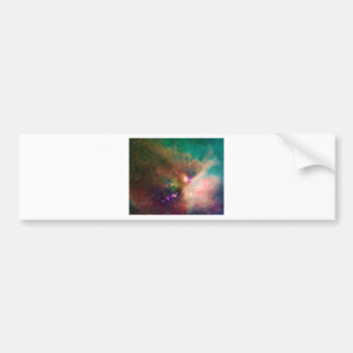 Abstract Nebulla with Galactic Cosmic Cloud 44 med Bumper Sticker