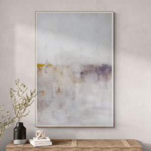 Abstract neutral wall art painting