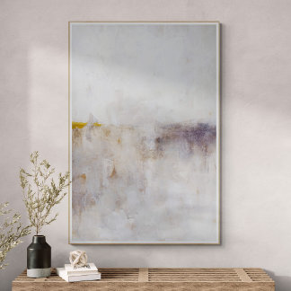 Abstract neutral wall art painting