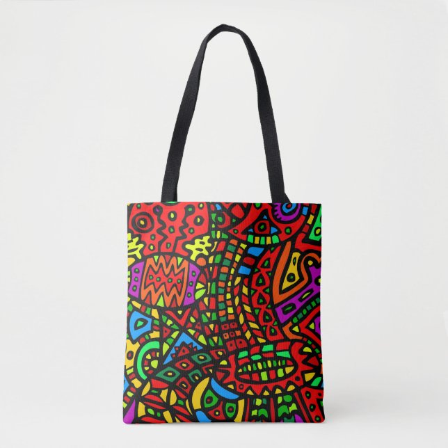 Abstract No. 411 Tote Bag (Front)