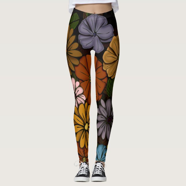 Abstract No. 418 Leggings (Front)