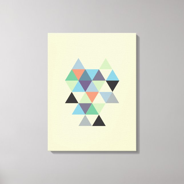Abstract No. 587 Canvas Print (Front)