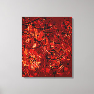 Abstract No. 757 Canvas Print
