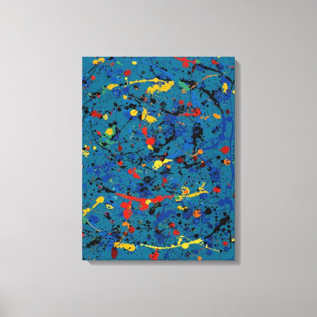 Abstract No. 902 Canvas Print (Front)