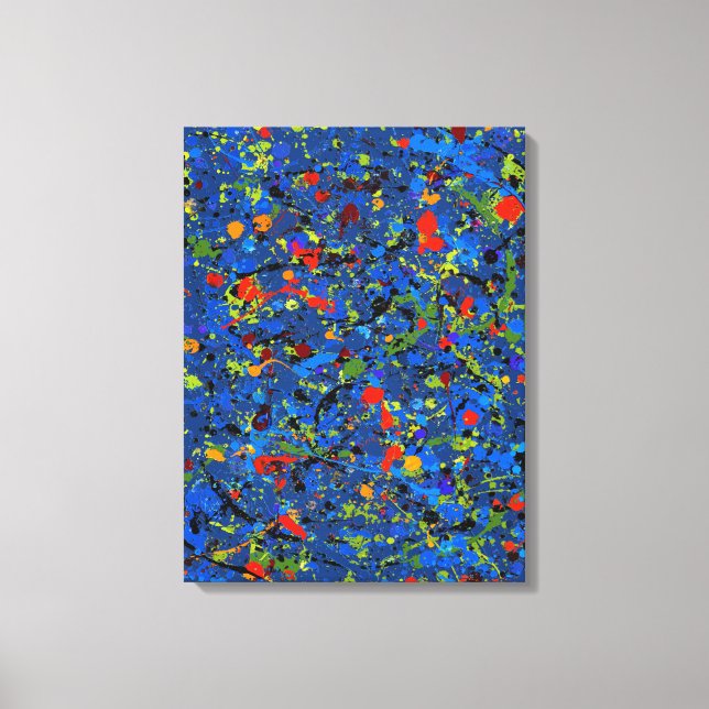 Abstract No. 913 Canvas Print (Front)