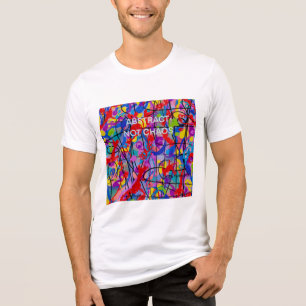 Abstract Not Chaos Tri-Blend Shirt