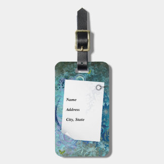 Abstract Note 2 Luggage Tag