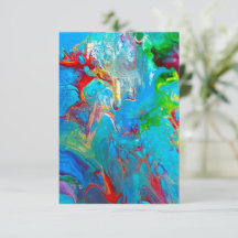 Abstract Notecard