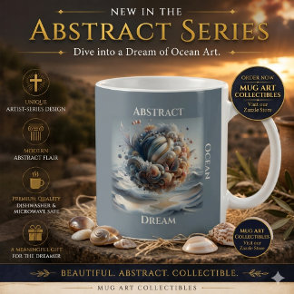 Abstract Ocean Dream Coffee Mug