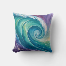 Abstract Ocean Wave Spiral