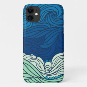 Abstract Ocean Waves Case-Mate iPhone Case