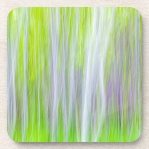 Abstract of Aspen Trees Yakima River Trail, WA Coaster