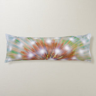 Abstract of dandelion seed head body cushion