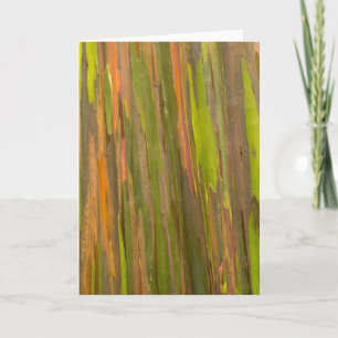 Abstract Of Eucalyptus Bark Card