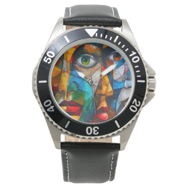 Abstract of girl's watch (Front)