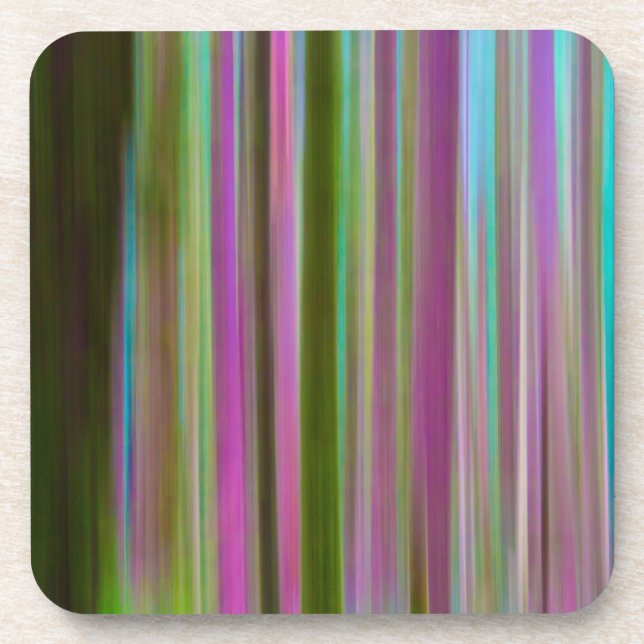 Abstract of Hoh Rain Forest at Dusk | Washington Coaster (Front)