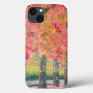 Abstract of Napa Valley trees iPhone 13 Case