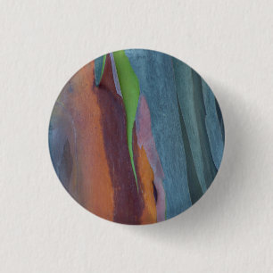 Abstract Of Rainbow Gum Tree 3 Cm Round Badge