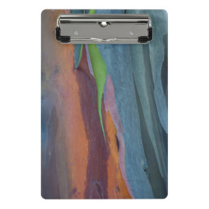 Abstract Of Rainbow Gum Tree Mini Clipboard