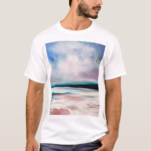 Abstract Oil Canvas: Contemporary Texture T-Shirt