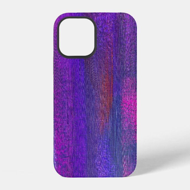 Abstract Oil: Canvas Texture Background. iPhone Case (Back)