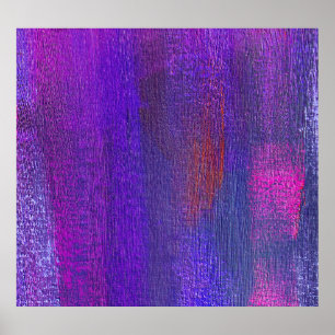 Abstract Oil: Canvas Texture Background. Poster