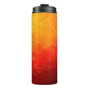 abstract oil paint texture on canvas, background thermal tumbler