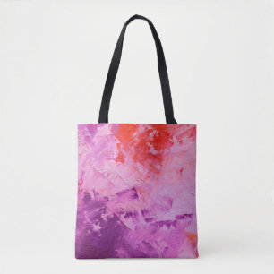 abstract oil paint texture on canvas, background tote bag