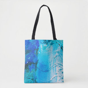 Abstract oil paint texture on canvas, background. tote bag