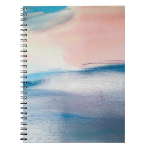 Abstract oil painting, canvas texture. notebook