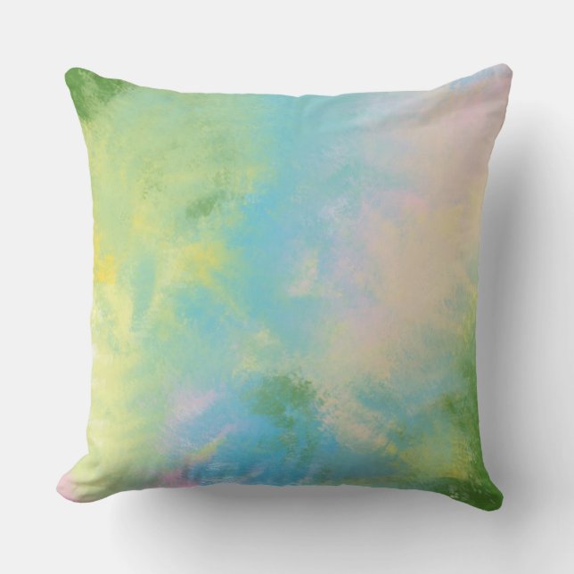 abstract oil    painting cushion (Front)