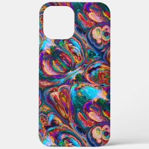 Abstract Oil Painting Inspired iPhone 12 Pro Max Case